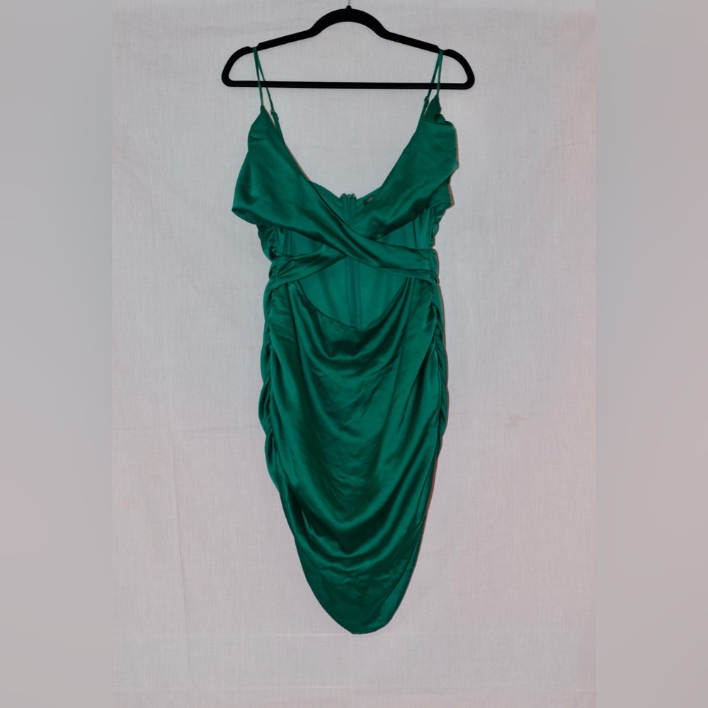 Wild Fable Teal Backless Dress